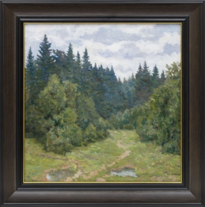 Картина «В лесу близ Звенигорода»