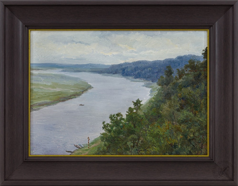 Картина «Излучина реки»