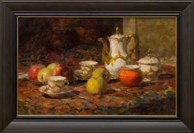 Картина «Натюрморт с чайным сервизом»