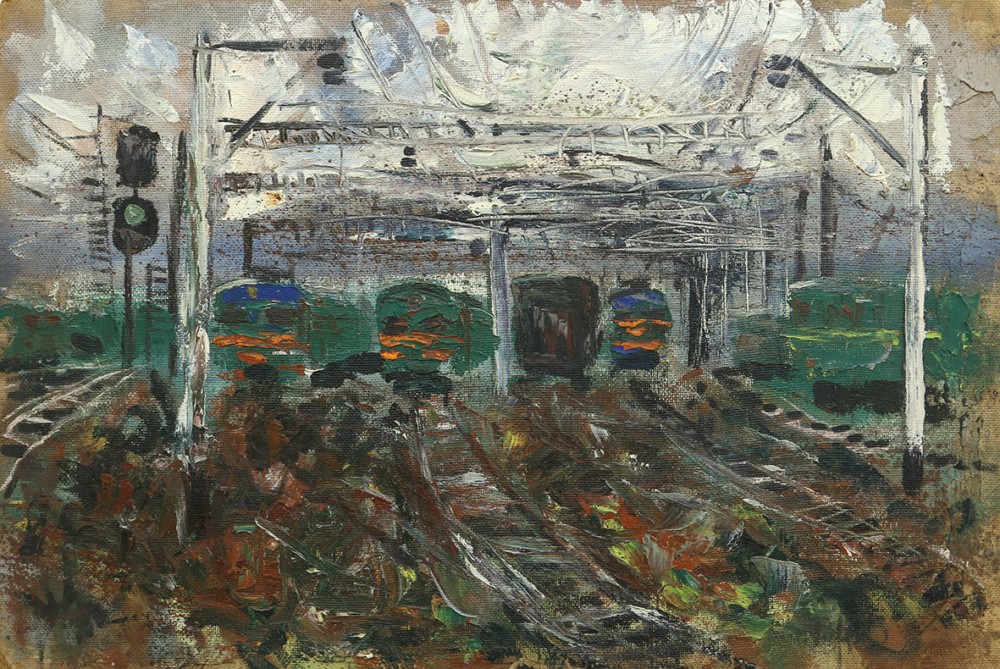 Картина «У Курского вокзала»