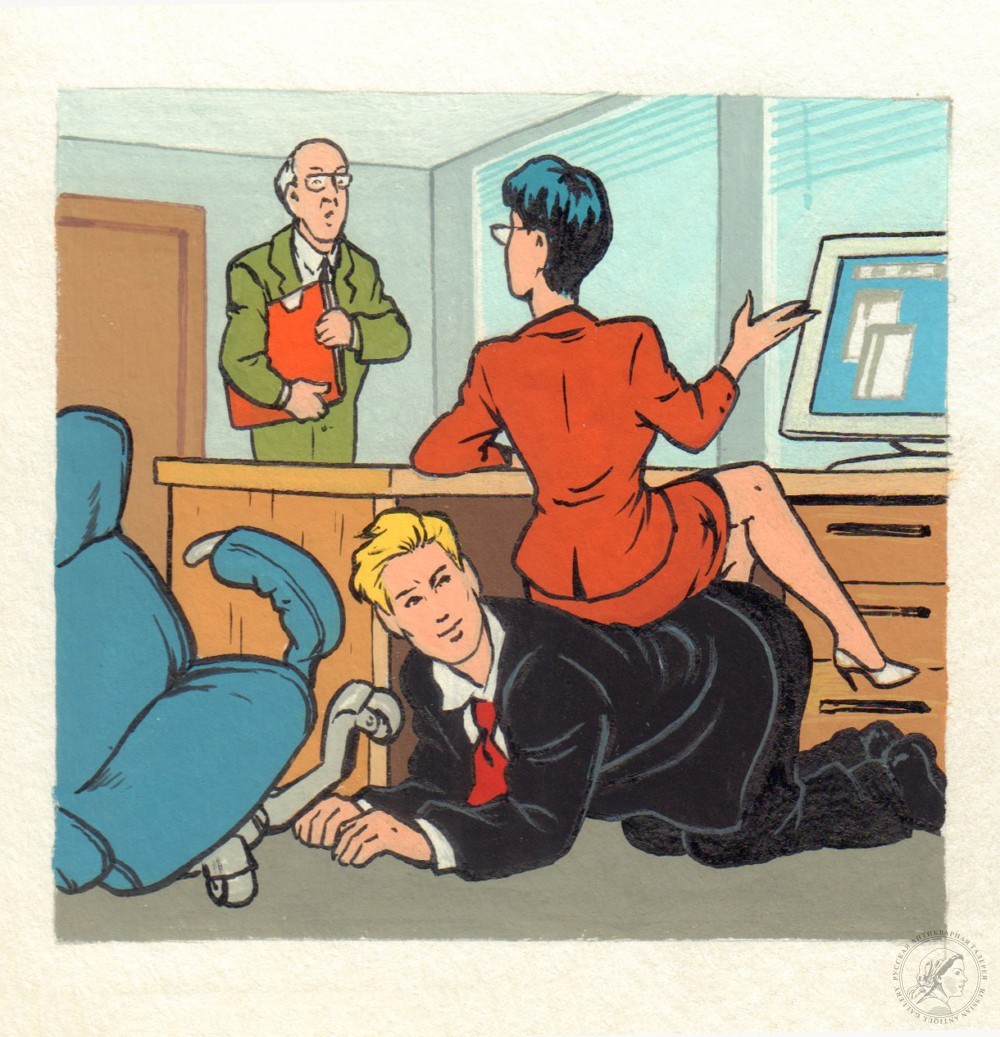 Комикс «В офисе»