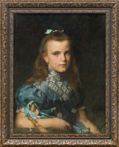 Картина «Портрет девочки»