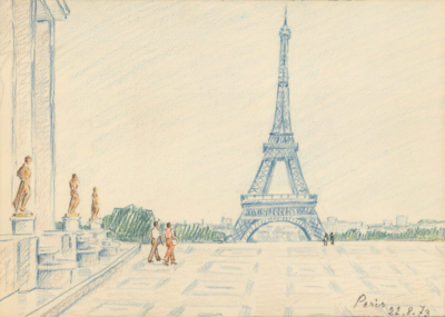 Рисунок «Париж»